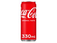 Frisdrank Coca Cola Regular blikje 0.33l