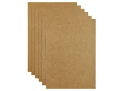 Kopieerpapier Papicolor A4 220gr 6 vel kraft bruin