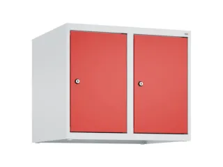 opzetkast,v. locker,2vak.,vak B 300mm,HxBxD 500x600x500mm,vleugeldeur - 1