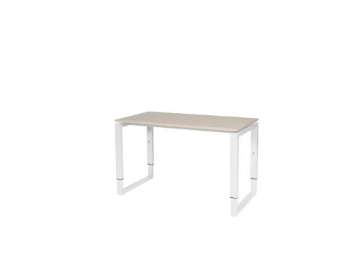Domino Plus Bureau Hoogte Verstelbaar 1200x600mm Robson Eiken Wit