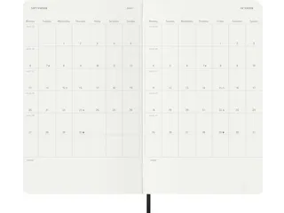 Agenda 2027 Moleskine 12M Planner Weekly 7dag/1pagina large sc black - 5