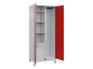 schoonmaakkast,HxBxD 1950x800x500mm,links 4vakken - 2