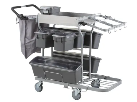ErgoClean 580110 trolley LARGE voor microvezelreiniging