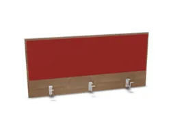 opzetpaneel,v. bureau,aanbouw achter,B 1200mm,NT-cherry,BN4011-rood