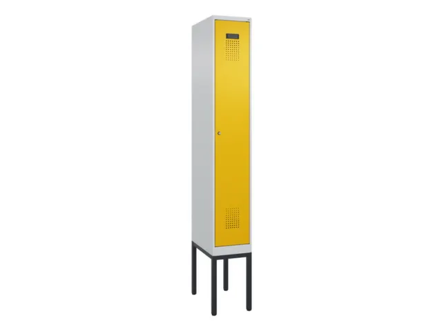 locker voor scheiding van kleding,HxBxD 2120x300x500mm,1vak