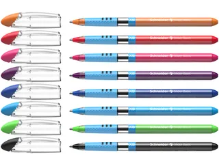 Rollerpen Slider Basic Colours extra breed etui à 8 stuks - 2