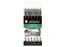 Brushpen Sakura Pigma Brush set à 6 stuks zwart