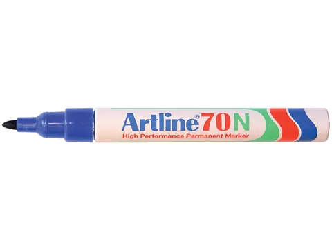 Viltstift Artline 70 rond 1.5mm blauw