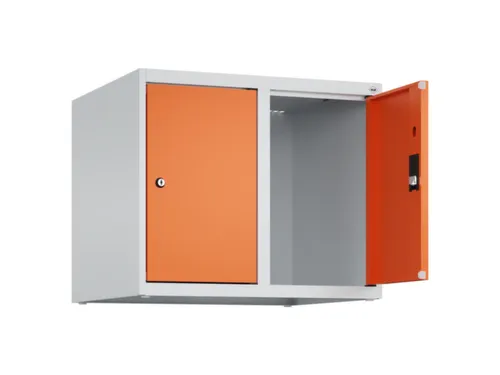 opzetkast,v. locker,2vak.,vak B 300mm,HxBxD 500x600x500mm,vleugeldeur