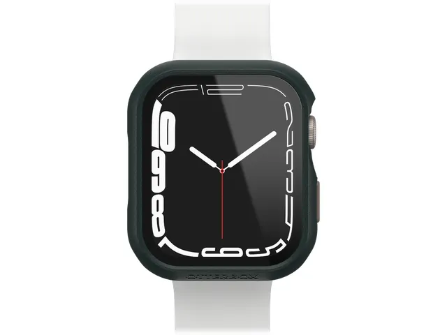 Case Eclipse Apple Watch Series 9/8/7 45mm Jaded groen screenprotector