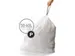 Simplehuman Code P Afvalzakken 50 Liter - 60 Liter Wit