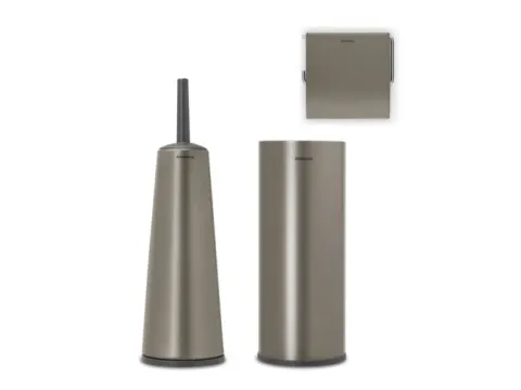 ReNew Toiletaccessoire-set, Brabantia Platinium