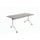 Schaffenburg Klaptafel 160x80cm Blad Havana Kersen 25mm Frame Alu