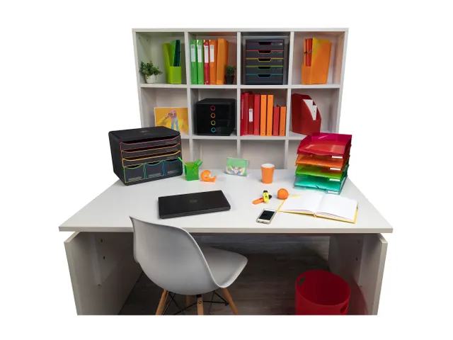 Ladenblok A4+ STORE-BOX MAXI 6 laden zw/harlekijn/zw