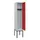 locker,HxBxD 2120x400x500mm,1vak,vak B 400mm,draaigrendel