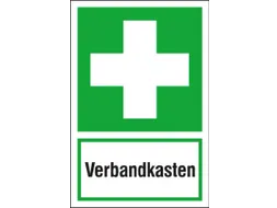EHBO-bord,EHBO+"Verbandkist",wandbord,aluminium,lang nalichtend