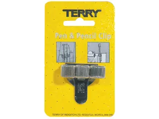 Terry Clip Tbv 3 Pennen/potlood Zilverkleurig - 1