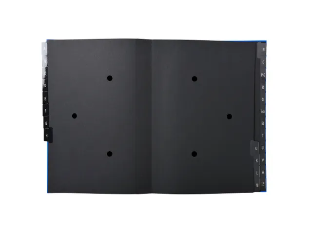 Sorteermap Ordonator A-Z 24vak blauw