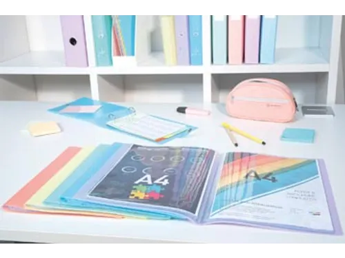 showalbum Chromaline 40 tassen pastelkleuren