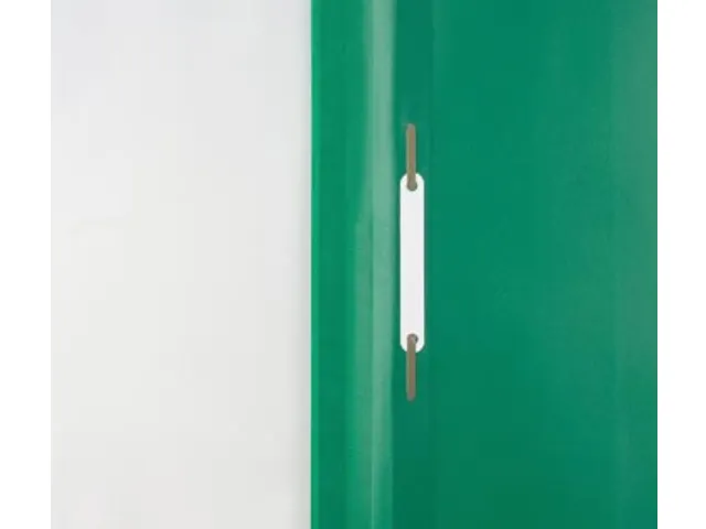 snelhechtmap ft A4 PP groen, pak van 5 stuks