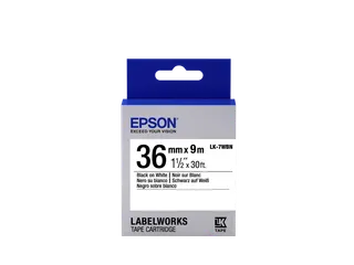 Label Cartridge Standard LK-7WBN Black/White 36mm (9m) - 2