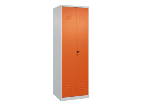 locker voor scheiding van kleding,HxBxD 1850x600x500mm,2vak