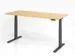 Elektrisch in hgte vst. zit-sta-bureau,HxBxD 640-1290x1800x800mm