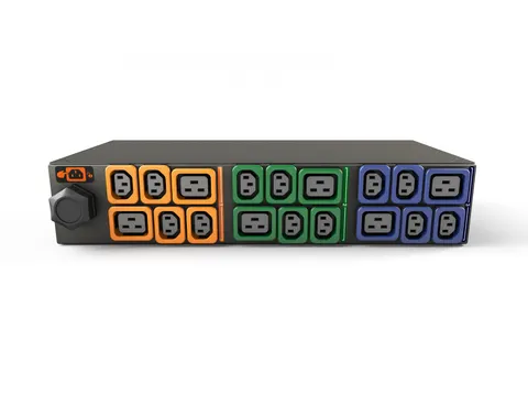 Vertiv MG01D2R0-18PB63-2PS56B2H10-S, Gemeten, 2U, Driefasig, Horizonta