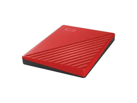 Western Digital My Passport Externe harde schijf 2Tb Rood