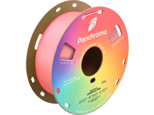 Polymaker 3D filament Panchroma PLA Luminous 1,75mm Roze 1kg