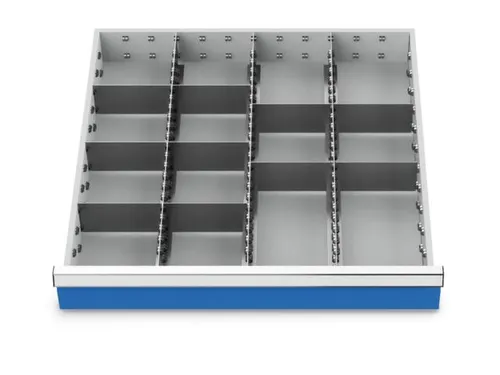 Lade-Indelingsset,V. Werkbank,10Lengteverdeler/3Scheidingsplaten