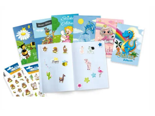 Stickeralbum Eenhoorn A5