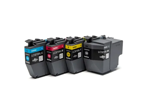 Brother LC-3219XL Inktcartridge Zwart + 3 Kleuren Voordeelpak