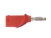 Bananaalschroef 4mm Stabel - Rood