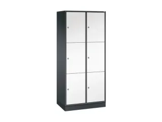 grootvolume-lockersysteem,HxBxD 1950x820x500mm,2x3vakken,cil.-slot - 2