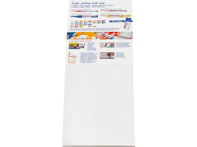 Olie en Acrylblok edding e-30010 A6 20 vel wit