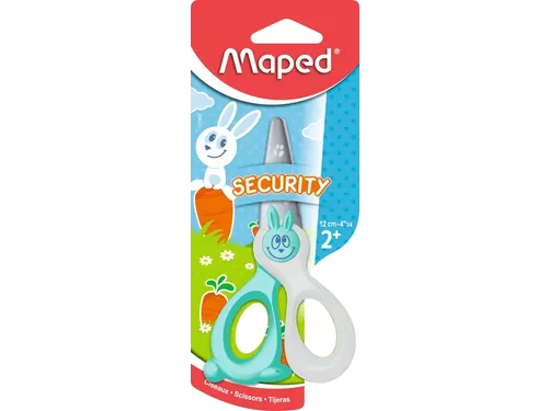 Kinderschaar Maped KidiCut 12cm assorti