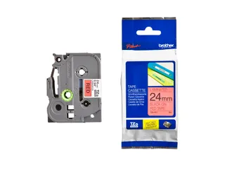 Labeltape Brother P-touch TZe-451 standaard 24mm zwart op rood - 3
