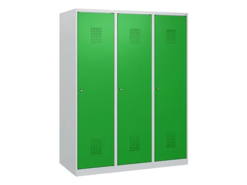 schoollocker,HxBxD 1530x1200x500mm,3vak,vak B 400mm,cil.-slot