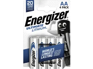 Batterij Energizer Ultimate Lithium 4x AA - 2