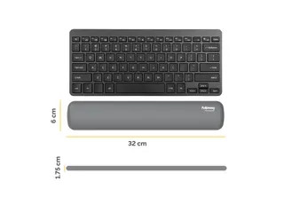Polssteun Fellowes Breyta compact grijs 6x32cm - 9
