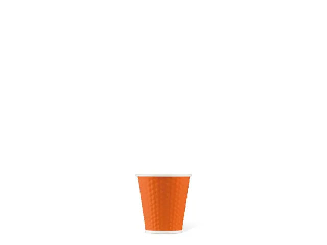 Beker porselein Les Artistes Paris 180ml met siliconen grip Oranje