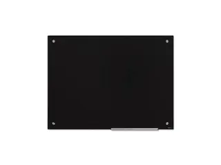 Scritto Glasbord Zwart 90x120 cm met stift - 2