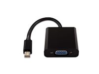 Adapter Mini Displayport To Vga Fermale Zwart