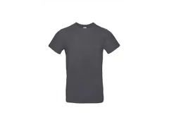 T-shirt B&C #E190, gris anthracite, taille L, la piece