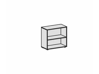 kantoorstelling,HxBxD 752x800x400mm,1xhouten vloer,2ordnerhoogtes - 3