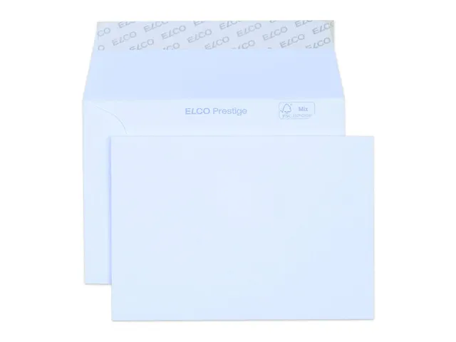 envelop Prestige C6 FSC 120 gram wit 25 stuks