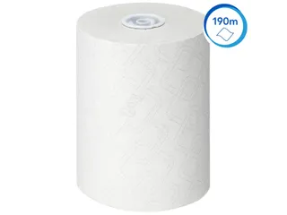 Handdoekrol Scott Essential Slimroll 1-laags 190m wit 6695 - 4
