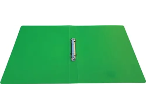 ringmap, voor ft A4, uit PP, 2 ringen van 25mm, transparant gro