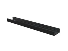 Slimline 7mm - Profiel Voor Ledstrip - 2m - Zwart
